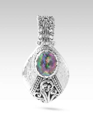 U Want All My Mess Pendant™ in Odyssey Rose™ Mystic Quartz - Single Stone - only found at SARDA™