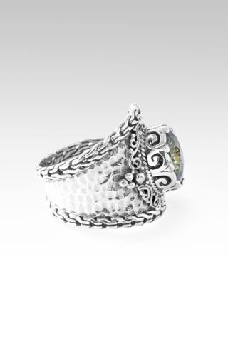 U Want My Tears Ring™ in Chrome Chameleon™ Mystic Quartz - Dinner - only found at SARDA™