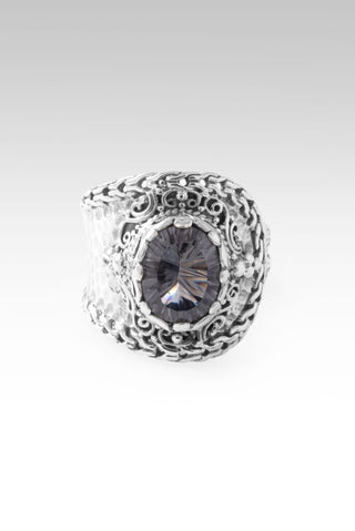 U Want My Tears Ring™ in Heather Grey™ Mystic Quartz - Dinner - only found at SARDA™