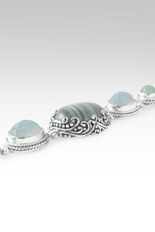 U Will Be Restored Bracelet™ in Green Opal, Seafoam Chalcedony & Chrysoprase - Multi Stone - only found at SARDA™