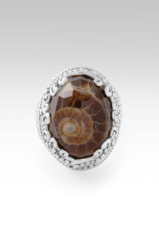 U Will Be Restored Ring™ in Ammonite & Quartz - Statement - only found at SARDA™