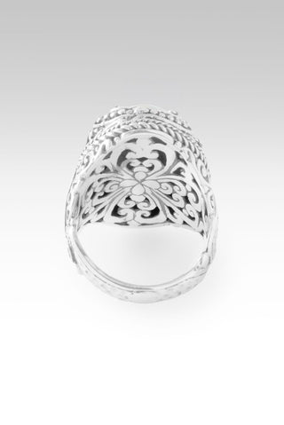 U Will Be Restored Ring™ in Green Mother of Pearl Mosaic - Statement - only found at SARDA™