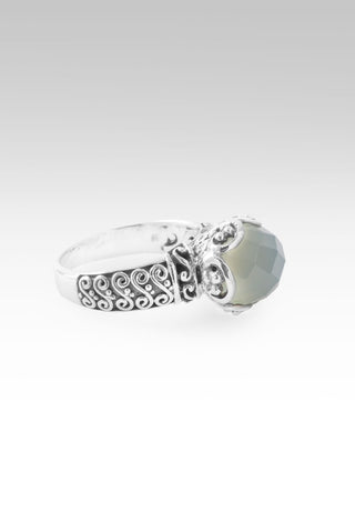 U Will Be Restored Ring™ in Seafoam Chalcedony - Dinner - only found at SARDA™