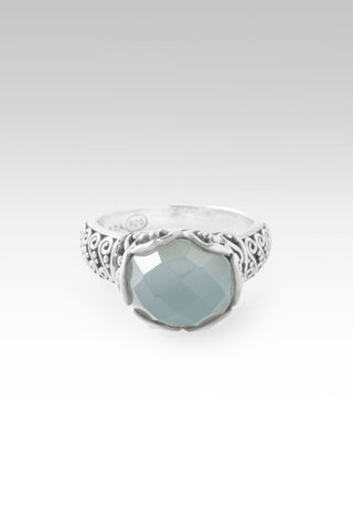 U Will Be Restored Ring™ in Seafoam Chalcedony - Dinner - only found at SARDA™