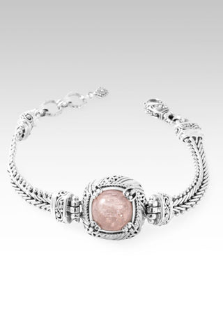 Ultimate Comforter Bracelet™ in Cor-De-Rosa Morganite - Single Stone - only found at SARDA™