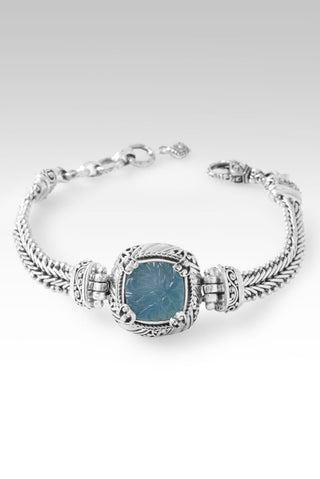 Ultimate Comforter Bracelet™ in Light Blue Onyx - Single Stone - only found at SARDA™