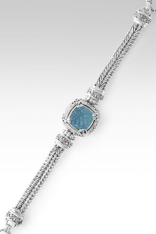 Ultimate Comforter Bracelet™ in Light Blue Onyx - Single Stone - only found at SARDA™