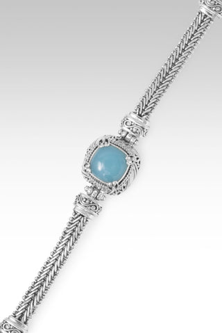 Ultimate Comforter Bracelet™ in Paraiba Chalcedony - Single Stone - only found at SARDA™