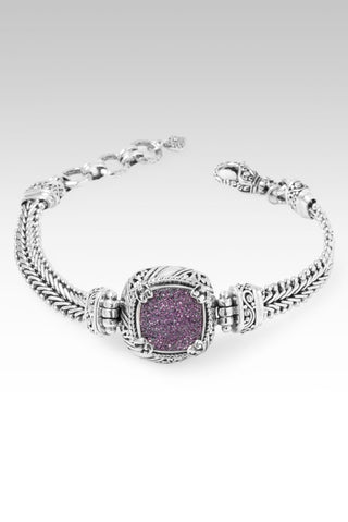 Ultimate Comforter Bracelet™ in Potentially Purple™ Drusy - Single Stone - only found at SARDA™