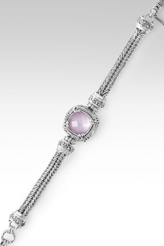 Ultimate Comforter Bracelet™ in Rose Quartz Mother of Pearl - Single Stone - only found at SARDA™