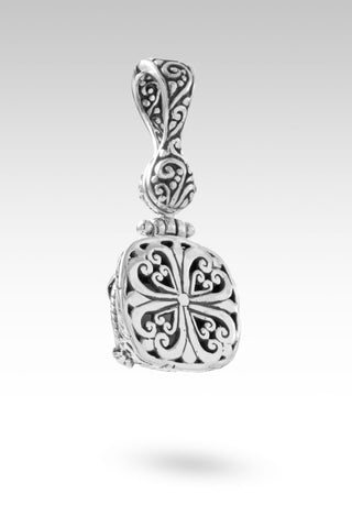 Ultimate Defender Pendant™ in Rose Quartz Mother of Pearl - Single Stone - only found at SARDA™