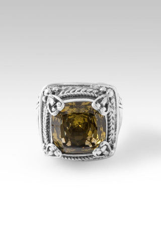 Ultimate Protector Ring™ in Olive Quartz - Statement - only found at SARDA™