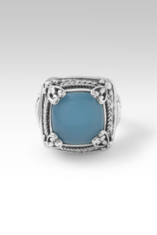 Ultimate Protector Ring™ in Paraiba Chalcedony - Statement - only found at SARDA™
