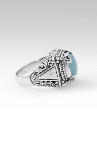 Ultimate Protector Ring™ in Paraiba Chalcedony - Statement - only found at SARDA™