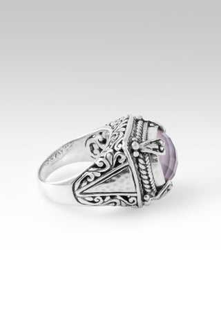 Ultimate Protector Ring™ in Rose Quartz Mother of Pearl - Statement - only found at SARDA™
