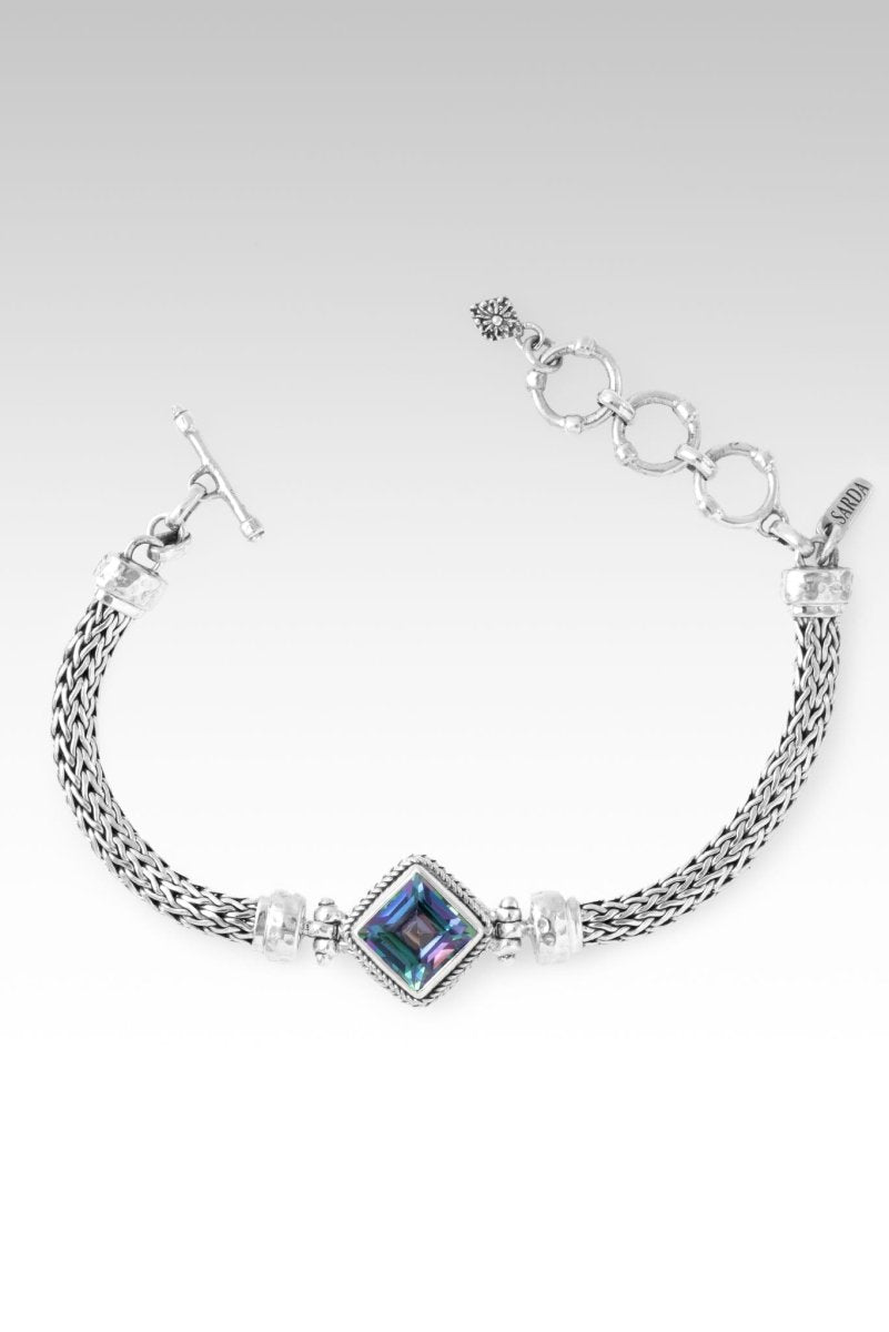 Unbreakable Trust Bracelet™ in Sparkling Rave™ Mystic Quartz