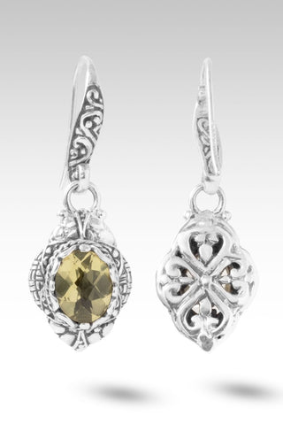 Unchanging Faithfulness Earrings™ in Sunflower Citrine - Bali Wire - only found at SARDA™