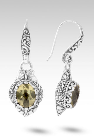 Unchanging Faithfulness Earrings™ in Sunflower Citrine - Bali Wire - only found at SARDA™