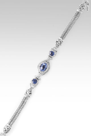 Unchanging Grace Bracelet™ in Blue Violet Fluorite & Blue Kyanite - Multi Stone - only found at SARDA™