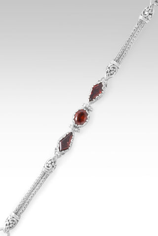 Unchanging Grace Bracelet™ in Hessonite Garnet & Garnet - Multi Stone - only found at SARDA™