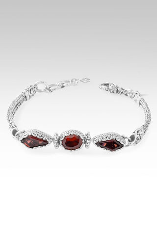 Unchanging Grace Bracelet™ in Hessonite Garnet & Garnet - Multi Stone - only found at SARDA™