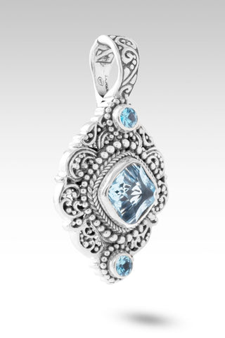 Unchanging Grace Pendant™ in Arctic Blue Topaz & Blue Zircon - Multi Stone - only found at SARDA™