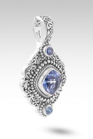 Unchanging Grace Pendant™ in Blue Violet Fluorite & Sheer Luck™ Mystic Topaz - Multi Stone - only found at SARDA™