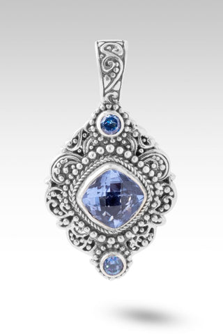 Unchanging Grace Pendant™ in Blue Violet Fluorite & Sheer Luck™ Mystic Topaz - Multi Stone - only found at SARDA™