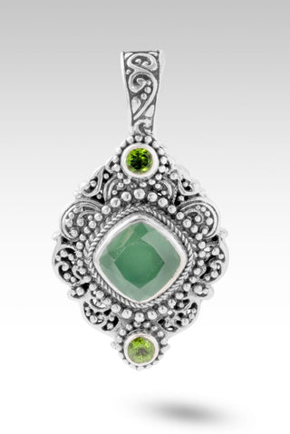 Unchanging Grace Pendant™ in Green Quartz & Chrome Diopside - Multi Stone - only found at SARDA™
