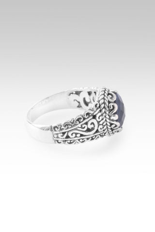 Unchanging Love Ring™ in Blue Violet Fluorite - Dinner - only found at SARDA™