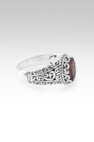 Unchanging Love Ring™ in Hessonite Garnet - Dinner - only found at SARDA™