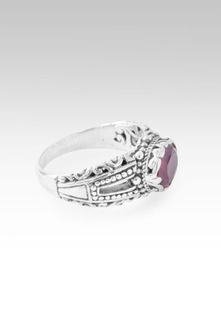 Unchanging Mercy Ring™ in Red Ruby - Dinner - only found at SARDA™