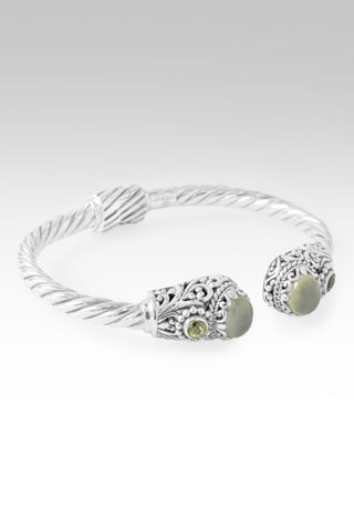 Unconditional Acceptance Tip-To-Tip Bracelet™ in Prehnite & Peridot - Tip-to-Tip - only found at SARDA™