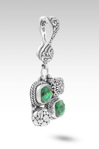Unconditional Grace Pendant™ in Emerald Green Abalone - Multi Stone - only found at SARDA™