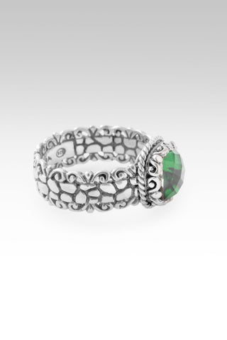 Unconditional Grace Ring II™ in Emerald Green Abalone - Dinner - only found at SARDA™