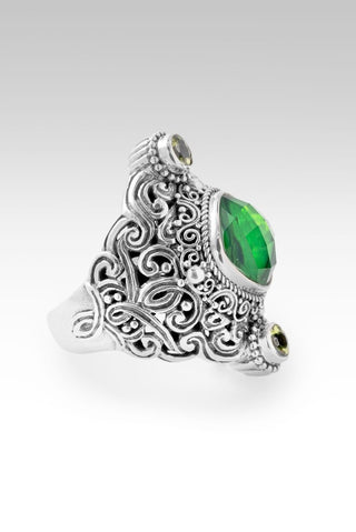 Unconditional Grace Ring™ in Emerald Green Abalone - Multi Stone - only found at SARDA™