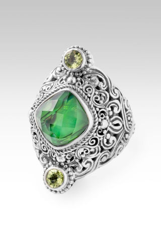 Unconditional Grace Ring™ in Emerald Green Abalone - Multi Stone - only found at SARDA™
