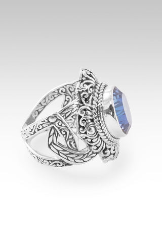 Unconditional Grace Ring™ in Odyssey Universe™ Mystic Quartz - Statement - only found at SARDA™