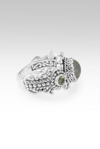 Unwavering Hope Ring™ in Prehnite & Peridot - Dinner - only found at SARDA™
