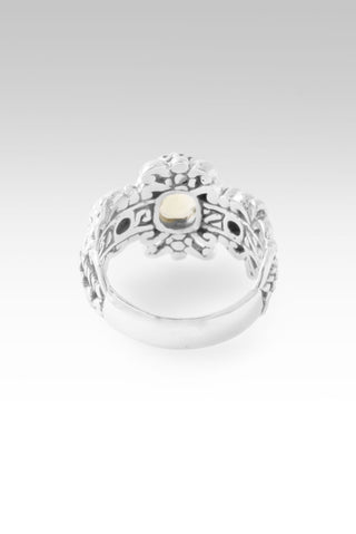 Unwavering Hope Ring™ in Sunflower Citrine & White Mother of Pearl - Dinner - only found at SARDA™