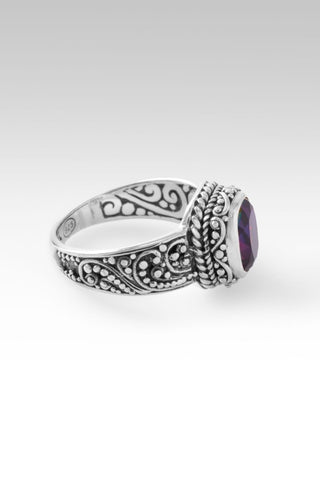 Unwavering Joy Ring™ in Bee Pink™ Mystic Quartz - Dinner - only found at SARDA™