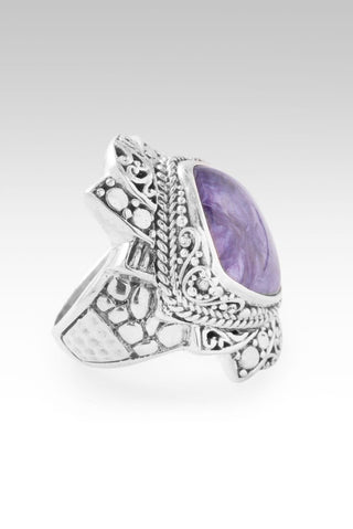 UR Always Here Ring™ in Charoite - Statement - only found at SARDA™