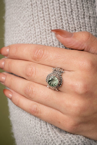 UR Always Seen Ring™ in Prasiolite - Dinner - only found at SARDA™