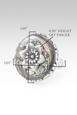 UR Glory Ring™ in Abalone - Statement - only found at SARDA™