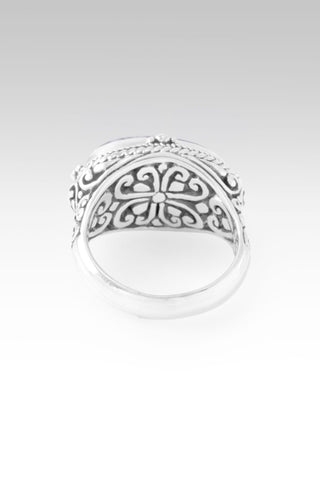 UR Good Plans Ring™ in Snowflake Obsidian - Dinner - only found at SARDA™