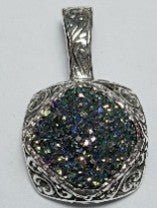 UR Light Pendant™ in Odyssey Limelight™ Drusy - Single Stone - only found at SARDA™