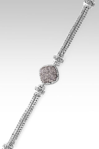 UR Love Bracelet™ in Platinum Drusy - Single Stone - only found at SARDA™
