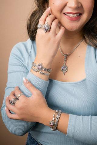 UR Love is Fierce Bracelet™ in Northern Lights™ Mystic Quartz - Single Stone - only found at SARDA™