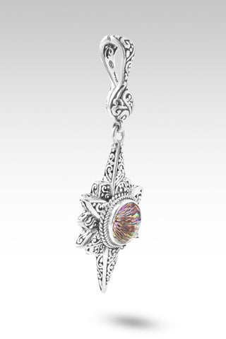 UR Love is Fierce Pendant™ in Northern Lights™ Mystic Quartz - Single Stone - only found at SARDA™