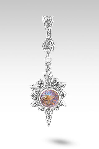 UR Love is Fierce Pendant™ in Northern Lights™ Mystic Quartz - Single Stone - only found at SARDA™